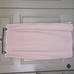 Josephine CHAUS woman light pink maxi skirt size 20